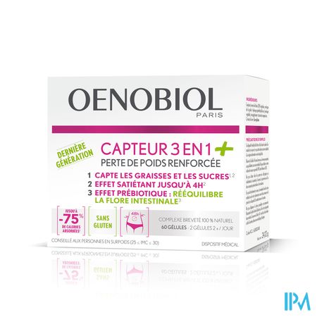 OENOBIOL BINDER 3IN1+ 60 CAPS