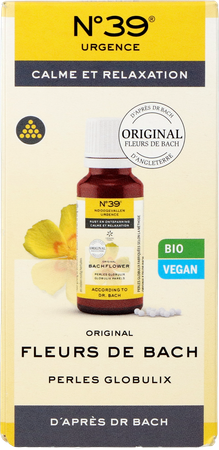 Fleurs de Bach Bio N°39 Urgence Perles 20g 1