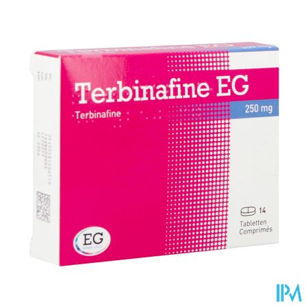 Terbinafine EG 250 Mg EG Tabl 14 X 250 Mg