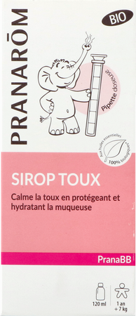 Pranarom Pranabb Keelsiroop Bio Droge Hoest 100ml 3