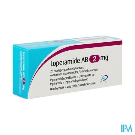 Loperamide Ab 2mg Orodisp. Tabl 20