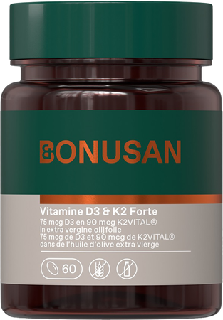 Vitamine D3 & K2 Softcaps 60 Bonusan 2