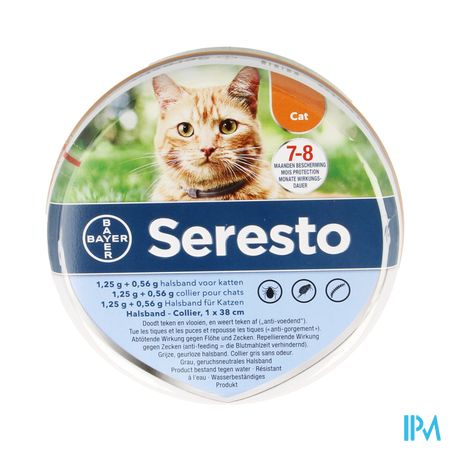 Seresto 1,25g+0,56g Collier Chat 38cm