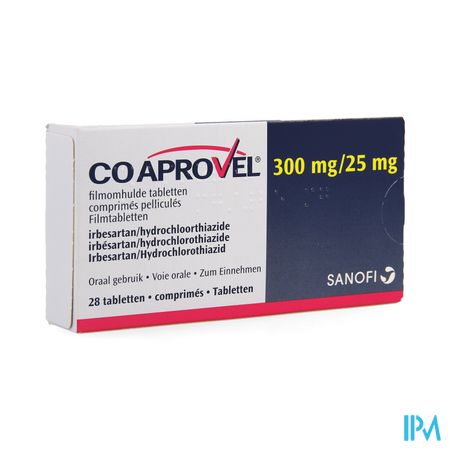 Coaprovel Comp 28 X 300mg/25,0mg