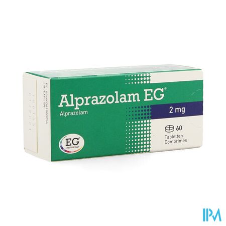 Alprazolam EG Comp 60X2,00Mg