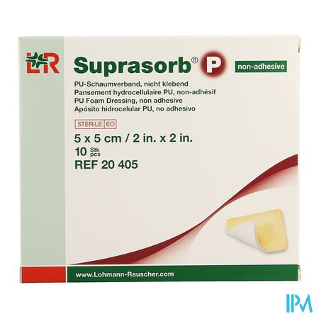 Suprasorb P Schuimverb Pu N/adh Wcl 5,0x 5,0cm 10 1