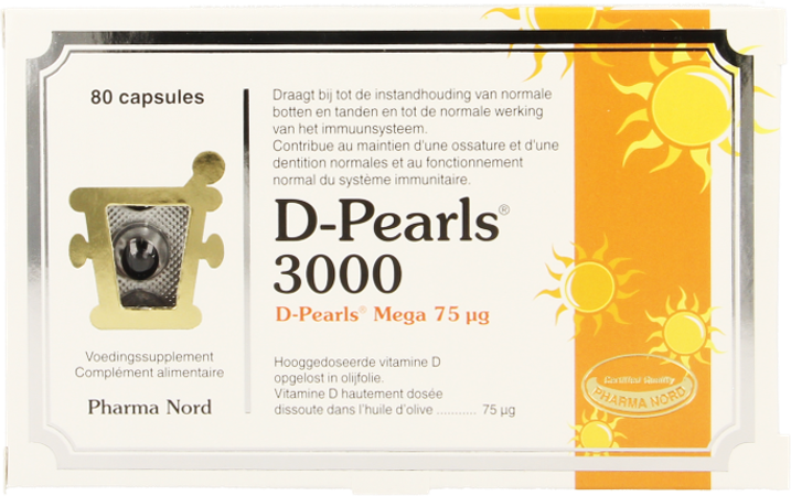 D-pearls 3000 Caps 80 1