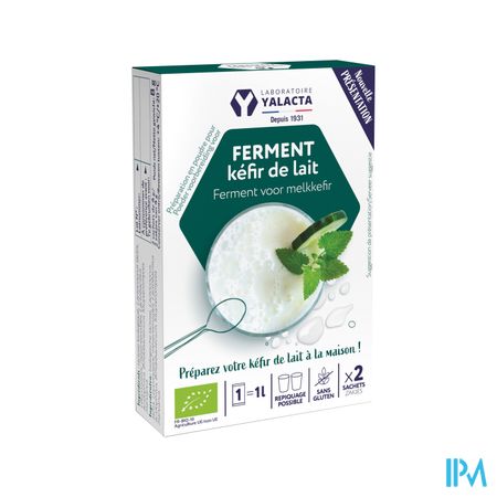 Yalacta Ferment Melk Kefir Bio 2x4g