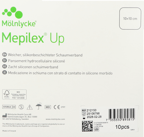 Mepilex Up 10x20cm 10 212250 3