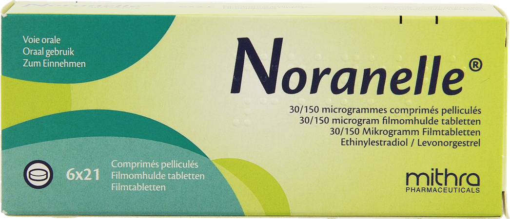 Noranelle 30/150mcg Filmomh Tabl 6 X 21 1
