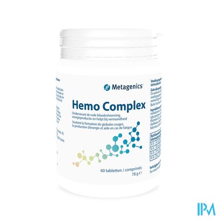 Hemocomplex Pot Tabl 60 6887 Metagenics