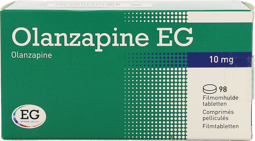 Olanzapine EG 10 Mg Filmomh Tabl 98 X 10,0 Mg 1