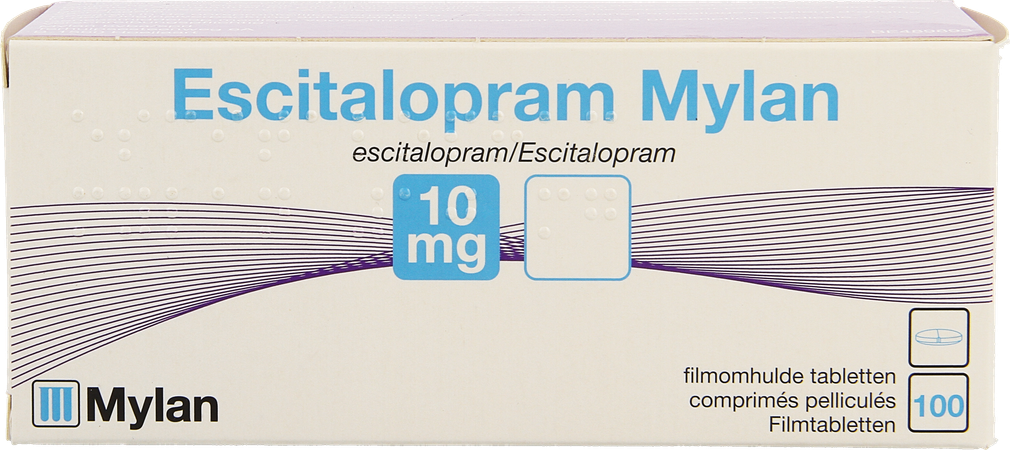 Escitalopram Viatris 10mg Filmomh Tabl 100 3