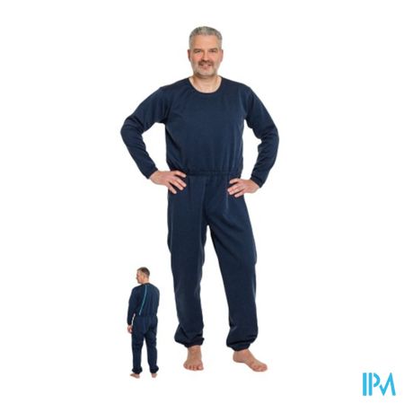 Suprima 4740 Salopette Ferm.dos A/dechir. Bleu Xxl