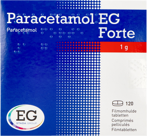 Paracetamol EG Forte 1G Filmomh Tabl 120 1