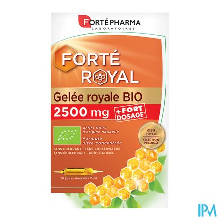 Gelee Royale Bio 2500mg Amp 20x15ml 1
