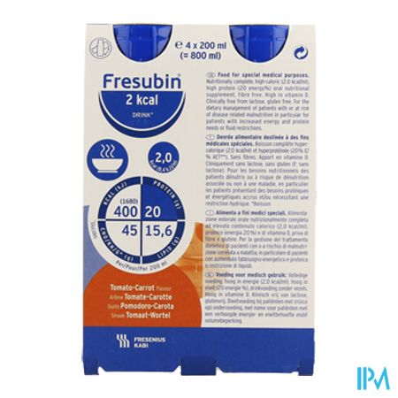 Fresubin 2kcal Drink Tomate-carot. Easybot.4x200ml 3