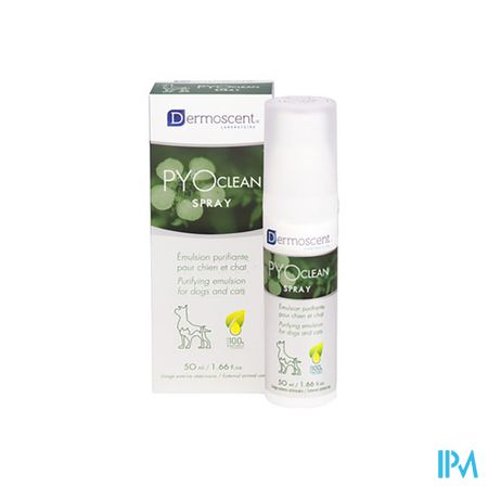 Dermoscent Pyoclean Spray Hond Kat 50ml