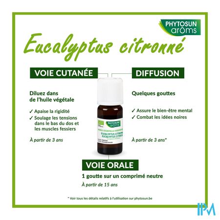Phytosun Euc. Citronne Fr-bio-01 10ml 5