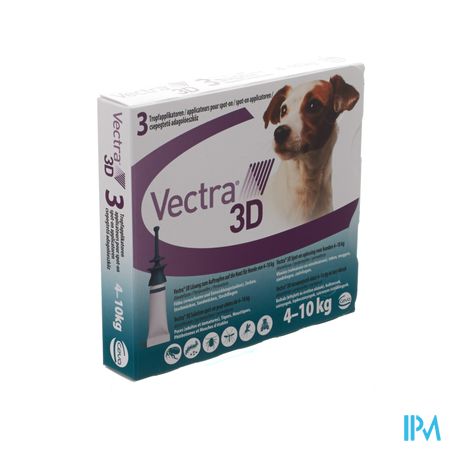 Vectra 3d Opl Spot-on Hond Pipet 3x1,6ml