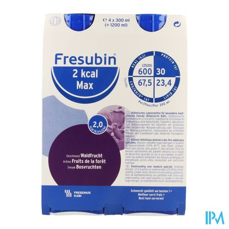 Fresubin 2 Kcal Max 300ml Fruits De La Fôret/bosvruchten