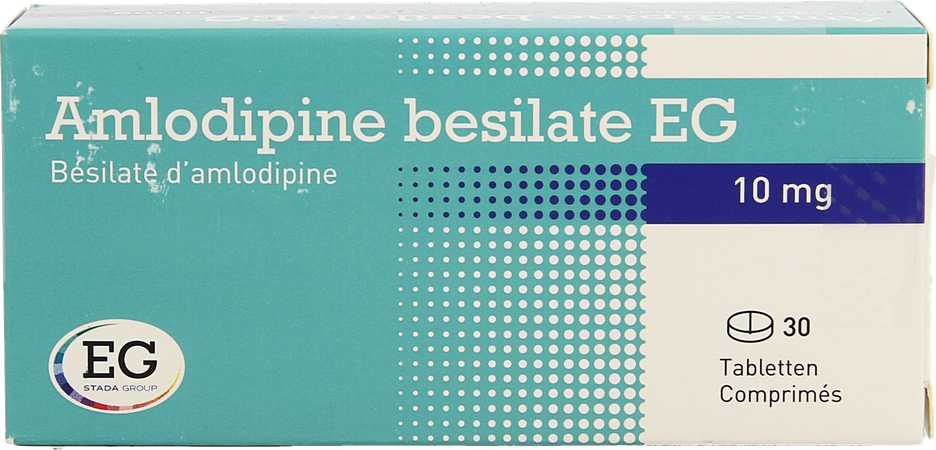 Amlodipine Besilate EG Tabl 30X10Mg 1