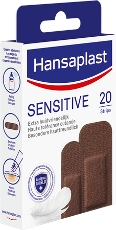 Hansaplast Pleisters Sensitive Dark 20 1