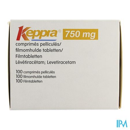 Keppra 750mg Pi Pharma Comp Pell 100x 750mg Pip 1