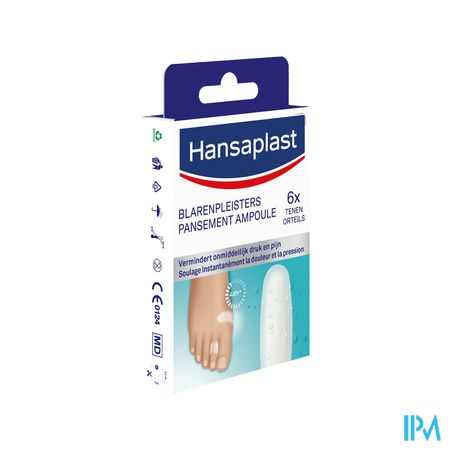 Hansaplast Sos Pansement Ampoules Petit Strip 6