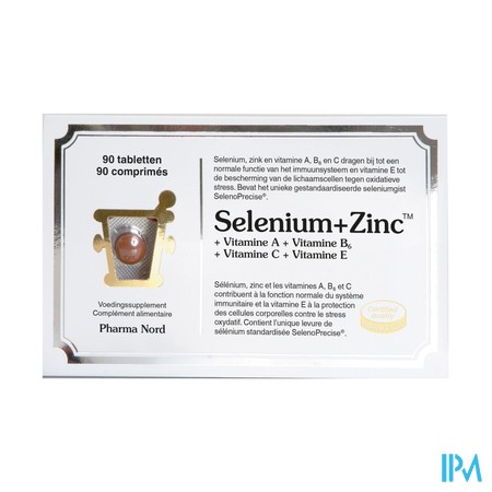 Selenium+zinc Tabl 90