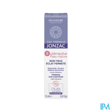 Jonzac Sublimactive Peau Mat.soin Eclat F.bio 15ml