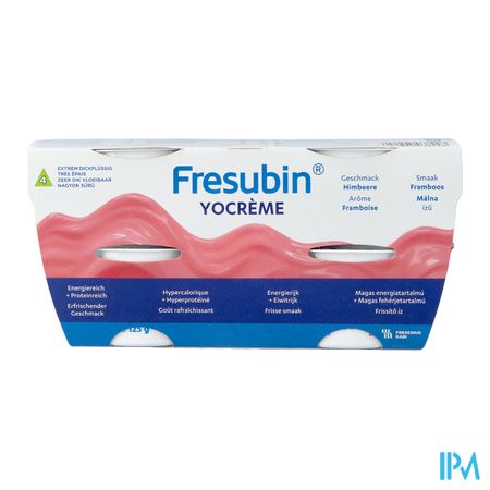 Fresubin Yocrème 125g Framboise/framboos 5