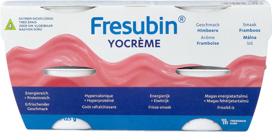 Fresubin Yocreme Framboise 4x125g 5
