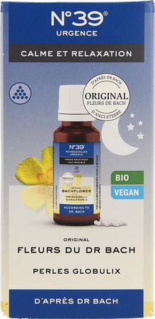 Fleurs de Bach Bio N°39 Urgence Nuit Perles 20g 1