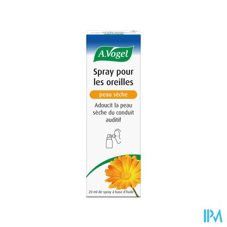 A.vogel Spray Auriculaire Peau Seche 20ml