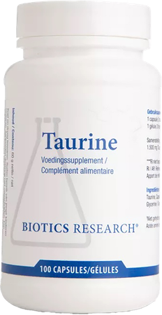 Taurine Biotics Caps 100x500mg 3