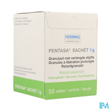 Pentasa Sach Gran 50 X 1g