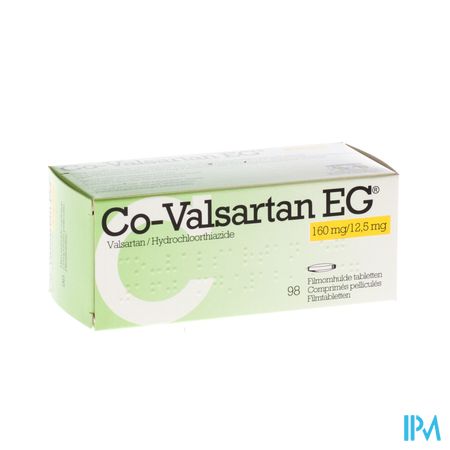 Co Valsartan EG 160Mg/12,5Mg Tabl 98 1