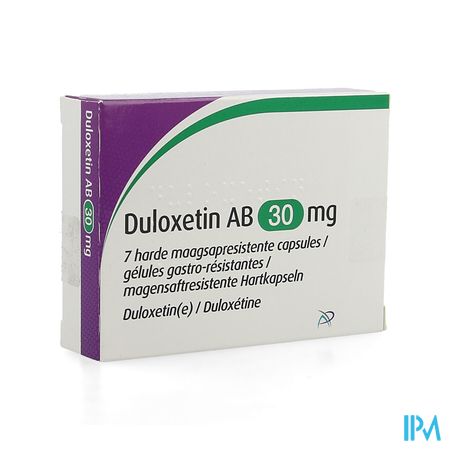 Duloxetin Ab 30mg Harde Caps 7