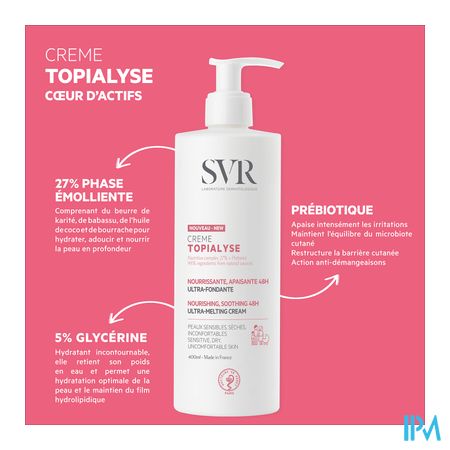 Svr Topialyse Creme 400ml 6