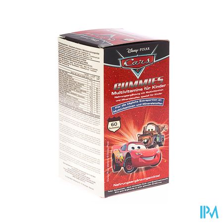Disney Multivitamines Enf Cars Gum. 60 1
