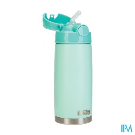 Nuby Gobelet Prescolaire Inox 420ml Vert 3ans+