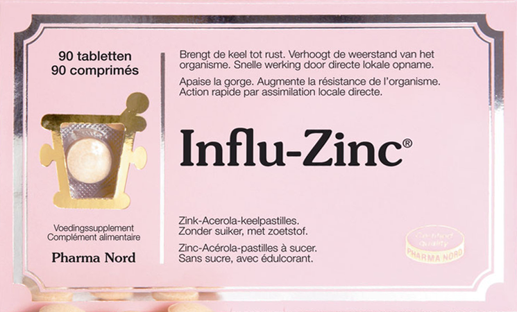 Influ-zinc Comp 90 1