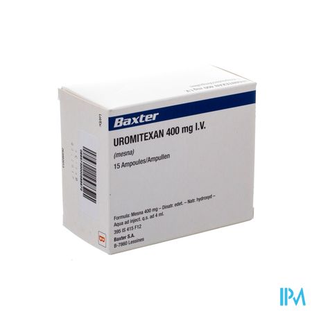 Uromitexan Amp 15 X 400mg/4ml