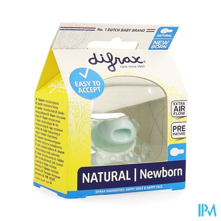 Difrax Fopspeen Natural Newborn Girl