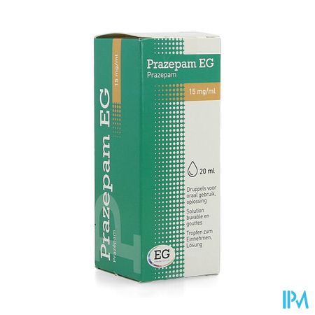 Prazepam EG Sol Buv Gutt 20 Ml 15 Mg/Ml