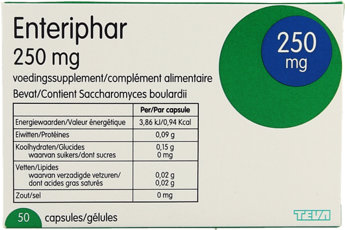 Enteriphar Caps 50x250mg 2