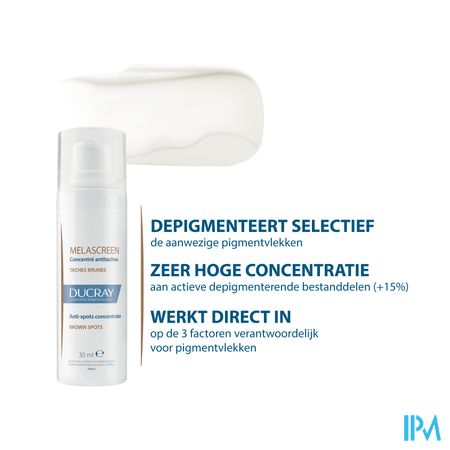 Ducray Melascreen Concentraat A/pigmentvlek 30ml 12