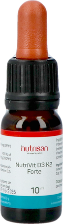 Nutrivit D3 K2 Forte 10ml Nutrisan 6