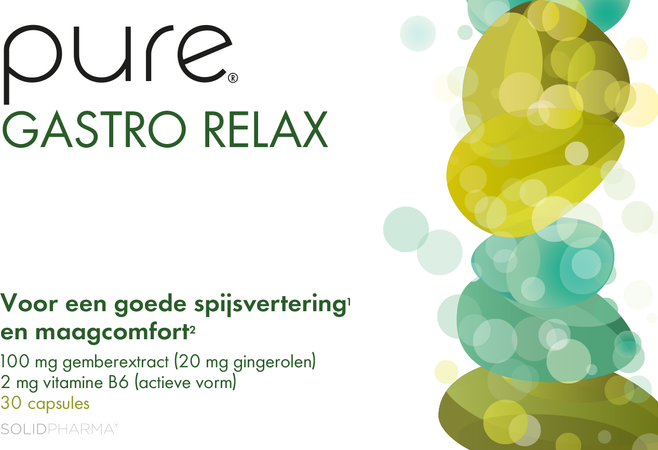 Pure Gastro Relax Caps 30 Vervangt 3518-412 3